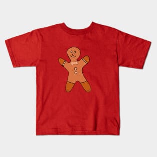 Christmas Gingerbread Men Cookie Kids T-Shirt